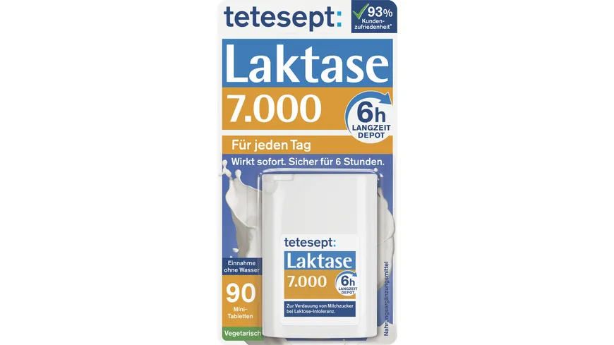 tetesept Laktase 7.000 Langzeit-Depot