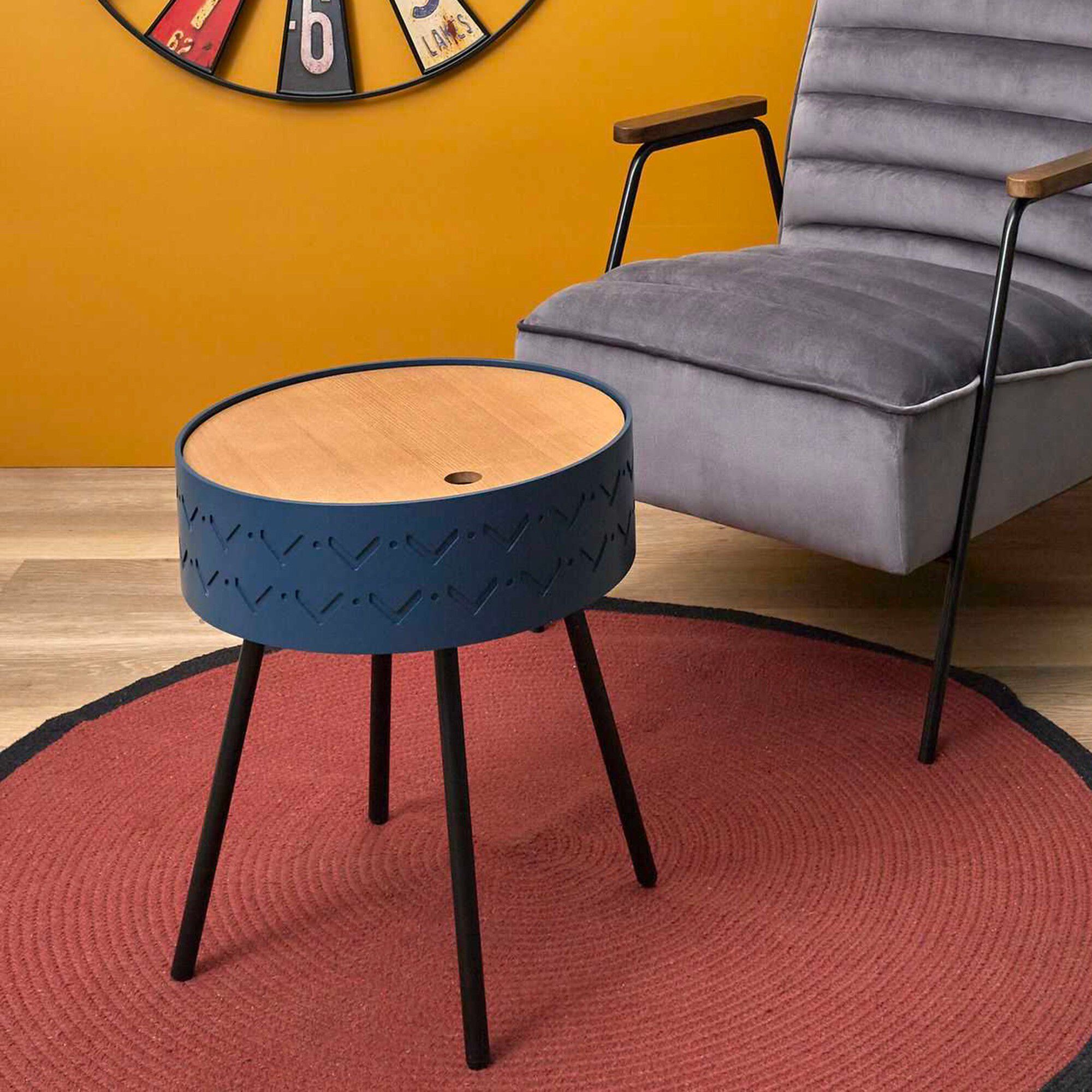 Table d’appoint-coffre déco