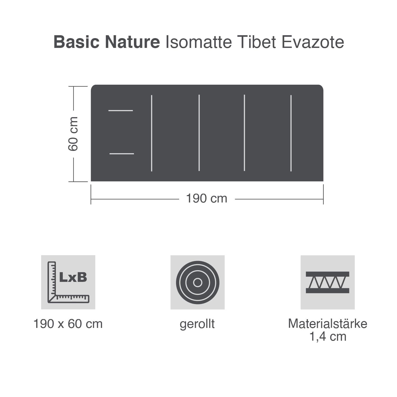 Isomatte Tibet Evazote
