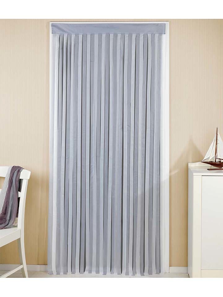 Wenko Türvorhang in Grau/ Silber - (L)200 x (B)90 cm günstig kaufen onesize