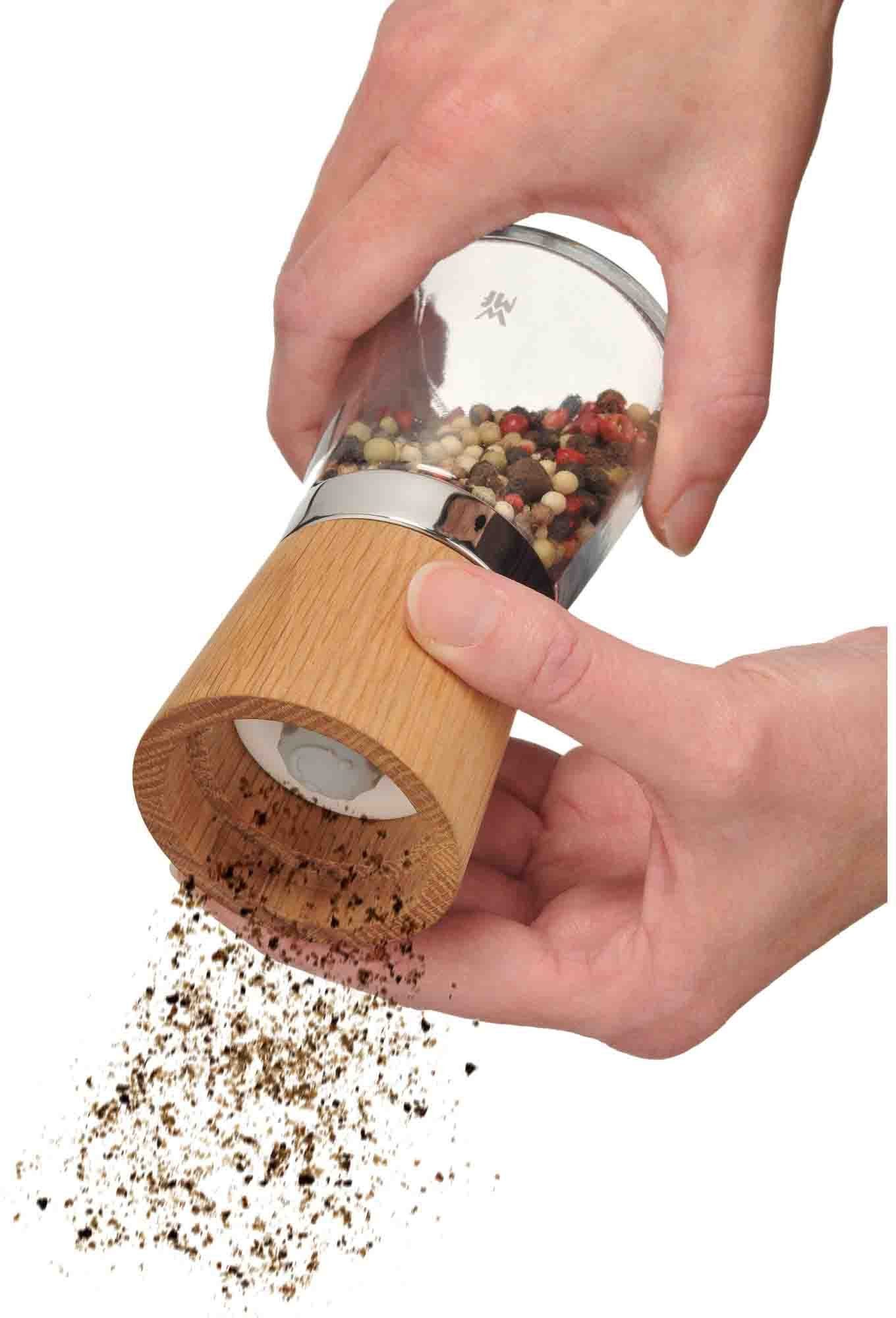 WMF Gewürzmühle Ceramill Nature manuell, (2 Stück), unbefüllt
