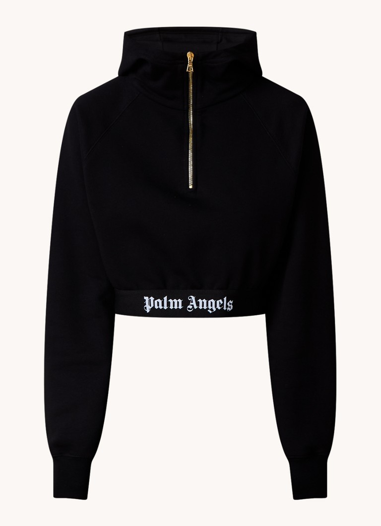 Mikina Palm Angels s polovičními zipem a logem