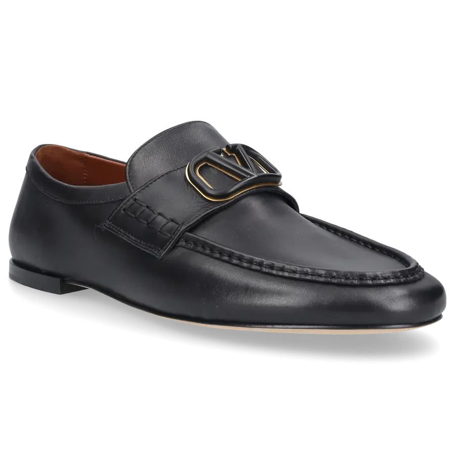 Valentino Garavani - Herrenschuhe VLOGO SIGNATURE Nappaleder - schwarz