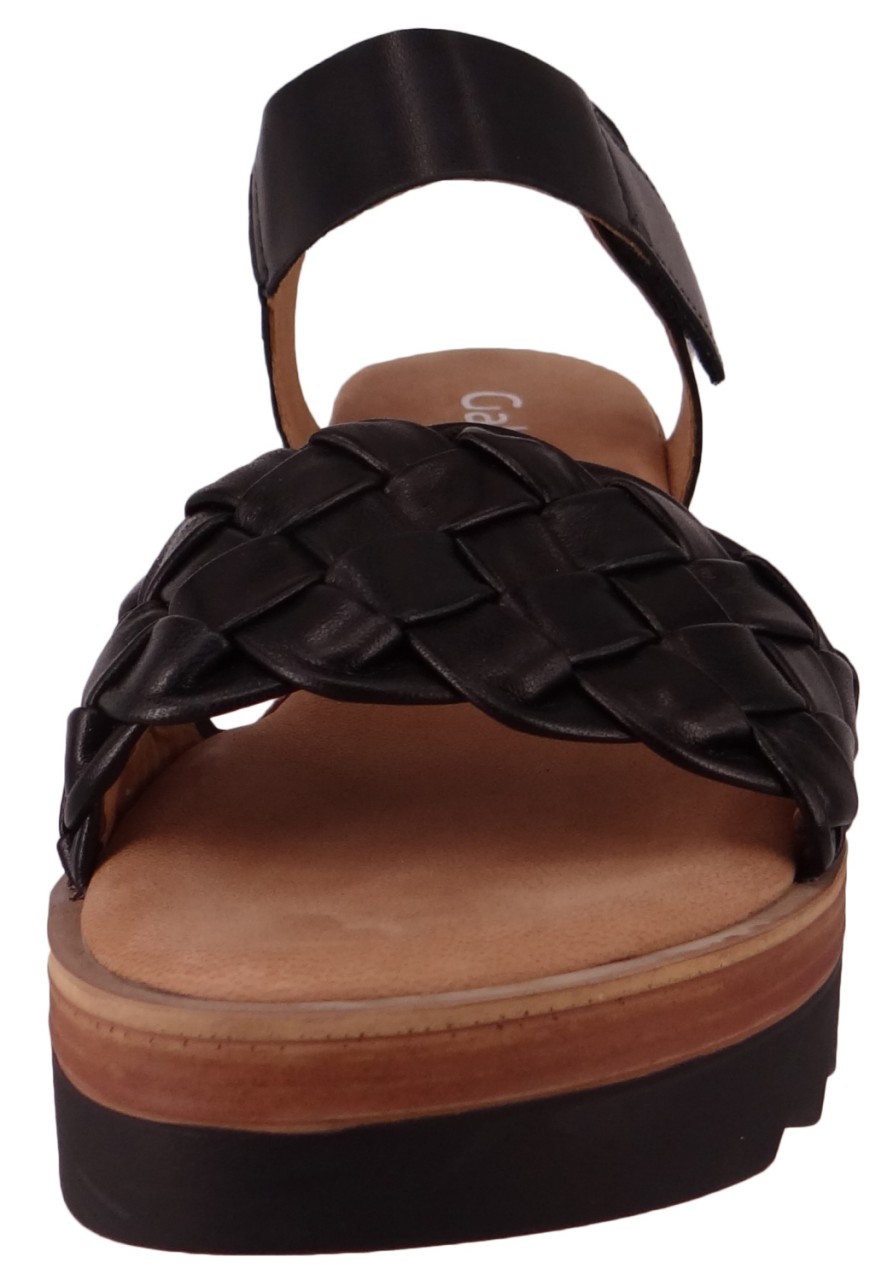 GABOR Klassische Sandalen schwarz