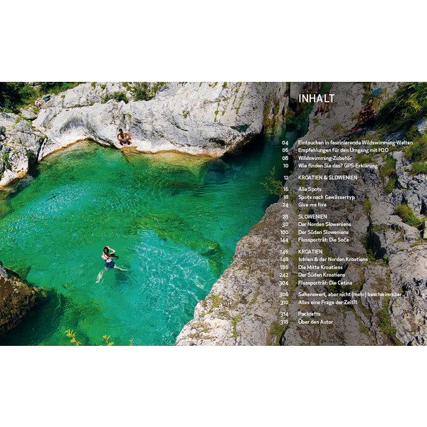 WILD SWIMMING KROATIEN UND SLOWENIEN - Reiseführer