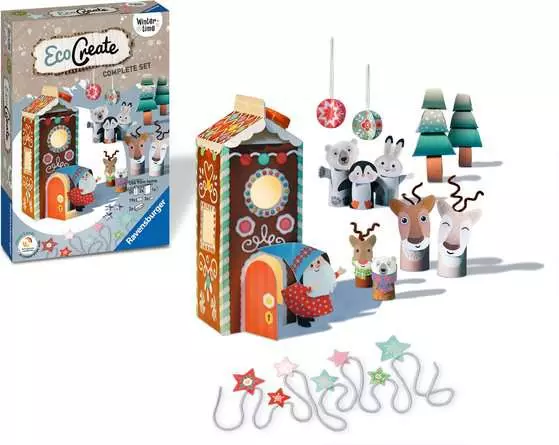 Wintertime - Bastelset für Kinder ab 6 Jahren