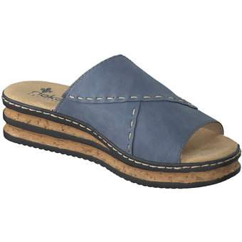 Rieker Pantolette in blau