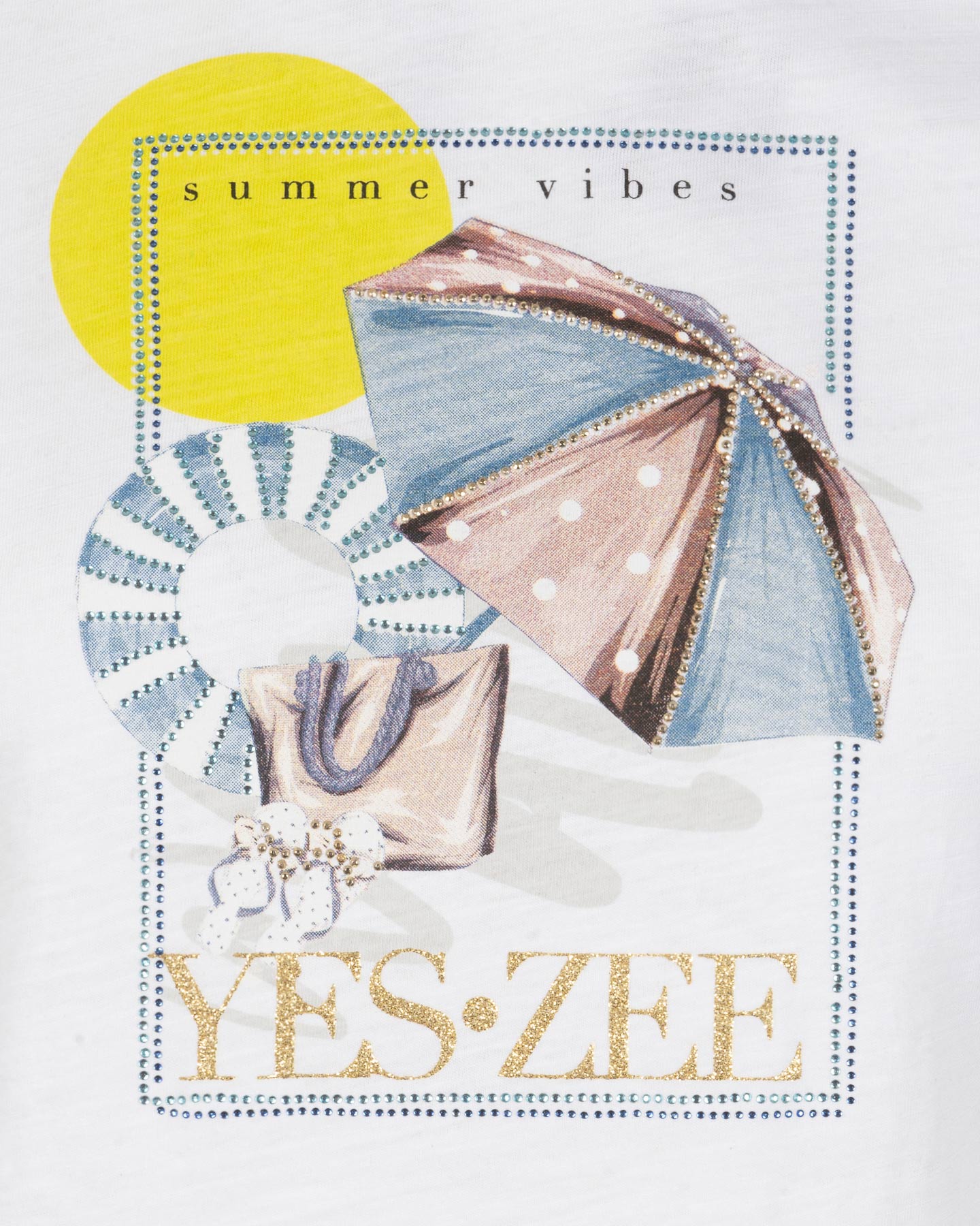 Koszulka Yes Zee Summer Vibes W T226TL00-0101