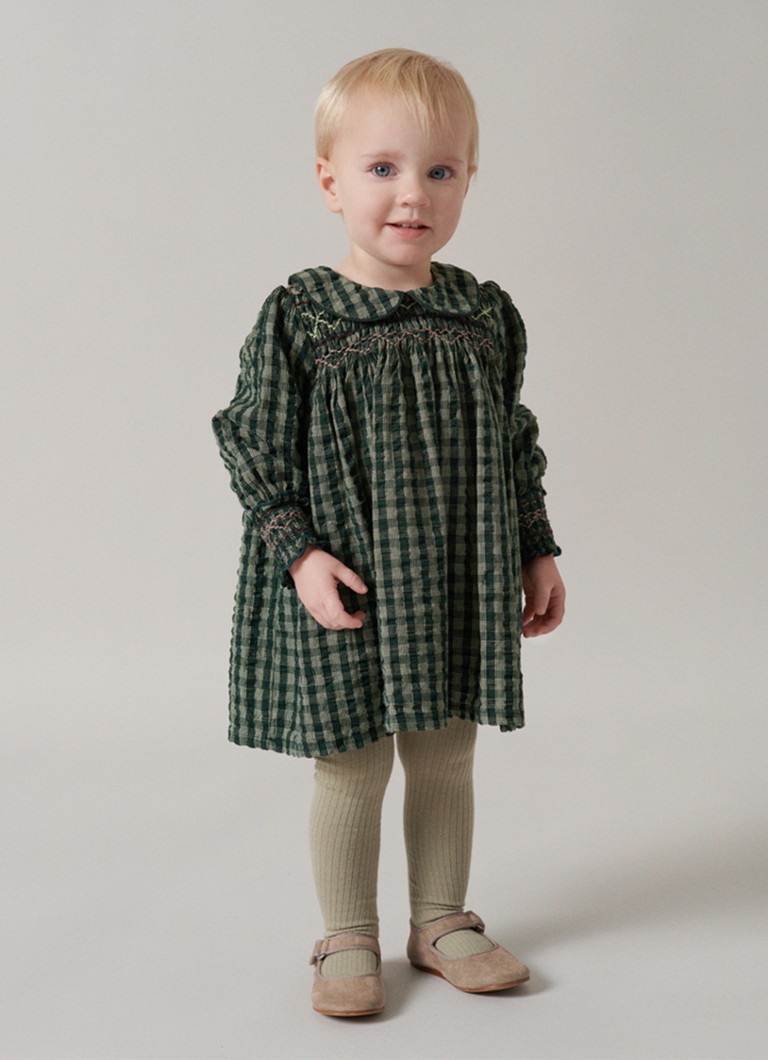 Rochie-tunică Dabina de la MarMar COPENHAGEN cu imprimeu în carouri.