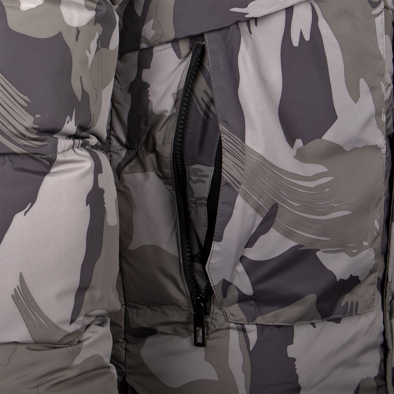 Winterjacke Army Style