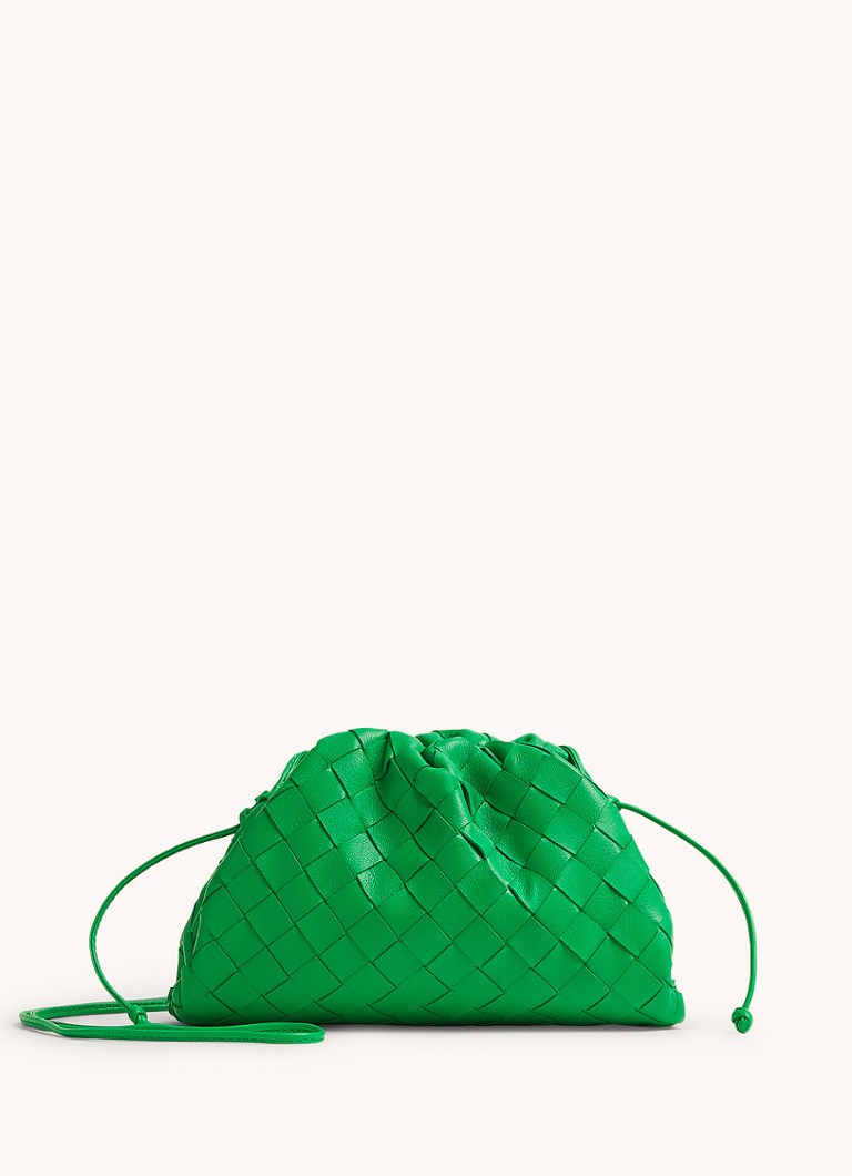 Bottega Veneta Mini kvačilo od jagnjeće kože