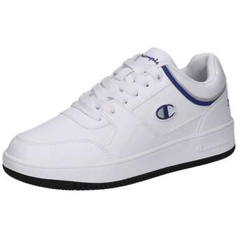 Champion Rebound Low Cut Sneaker in weiß