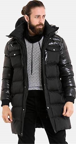 Cipo & Baxx Winterjacke mit geräumiger Kapuze