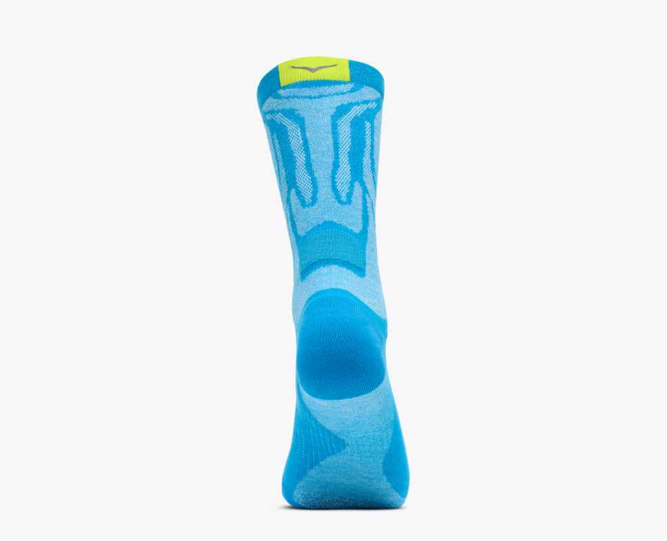 Clifton Crew Run Sock Skyward Blue