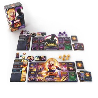 Dice Throne Marvel 2-Hero Box - Captain Marvel, Black Panther (EN)