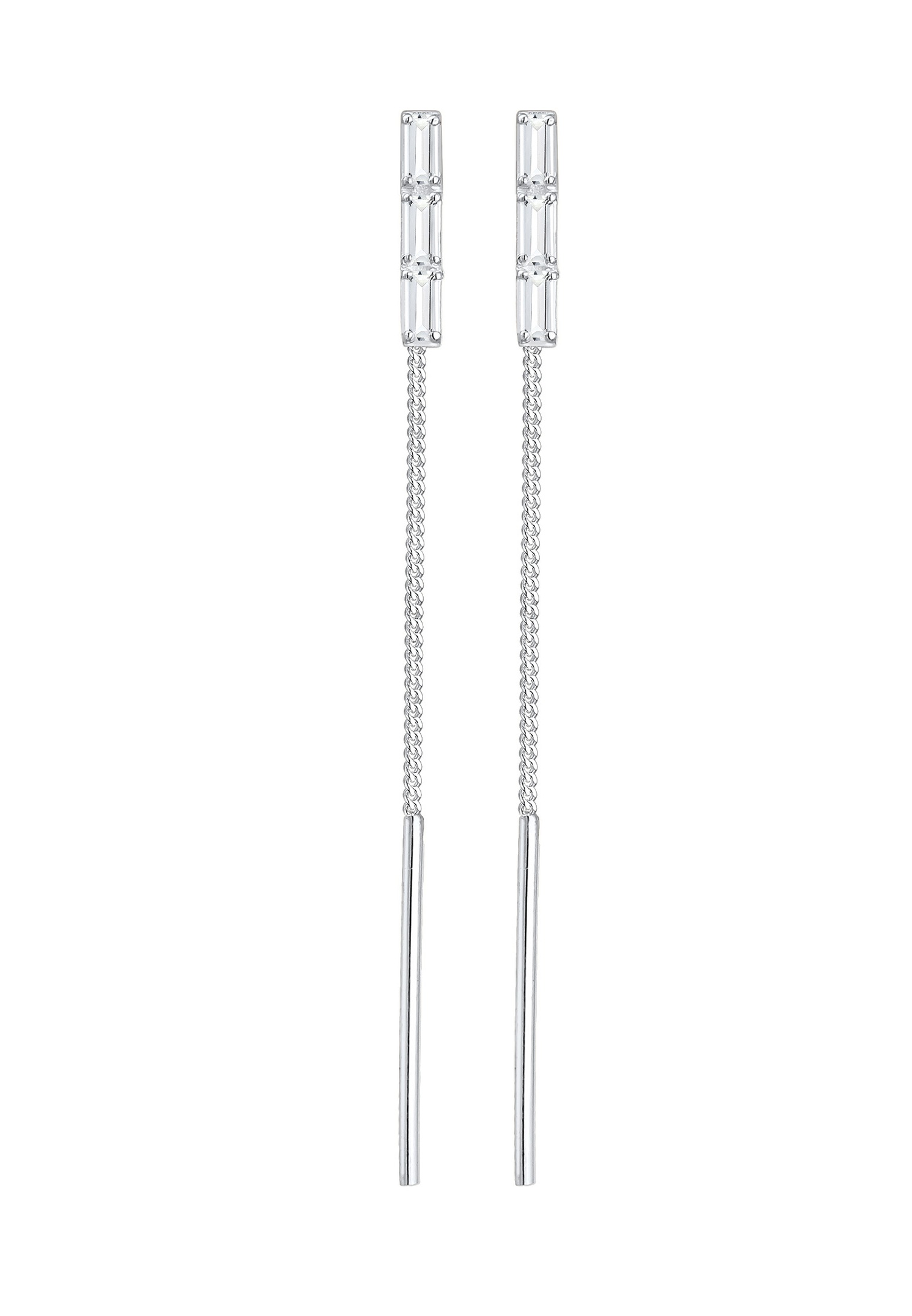 Elli PREMIUM Instantaneu elegant pentru femei cu piatră de topaz în argint 925