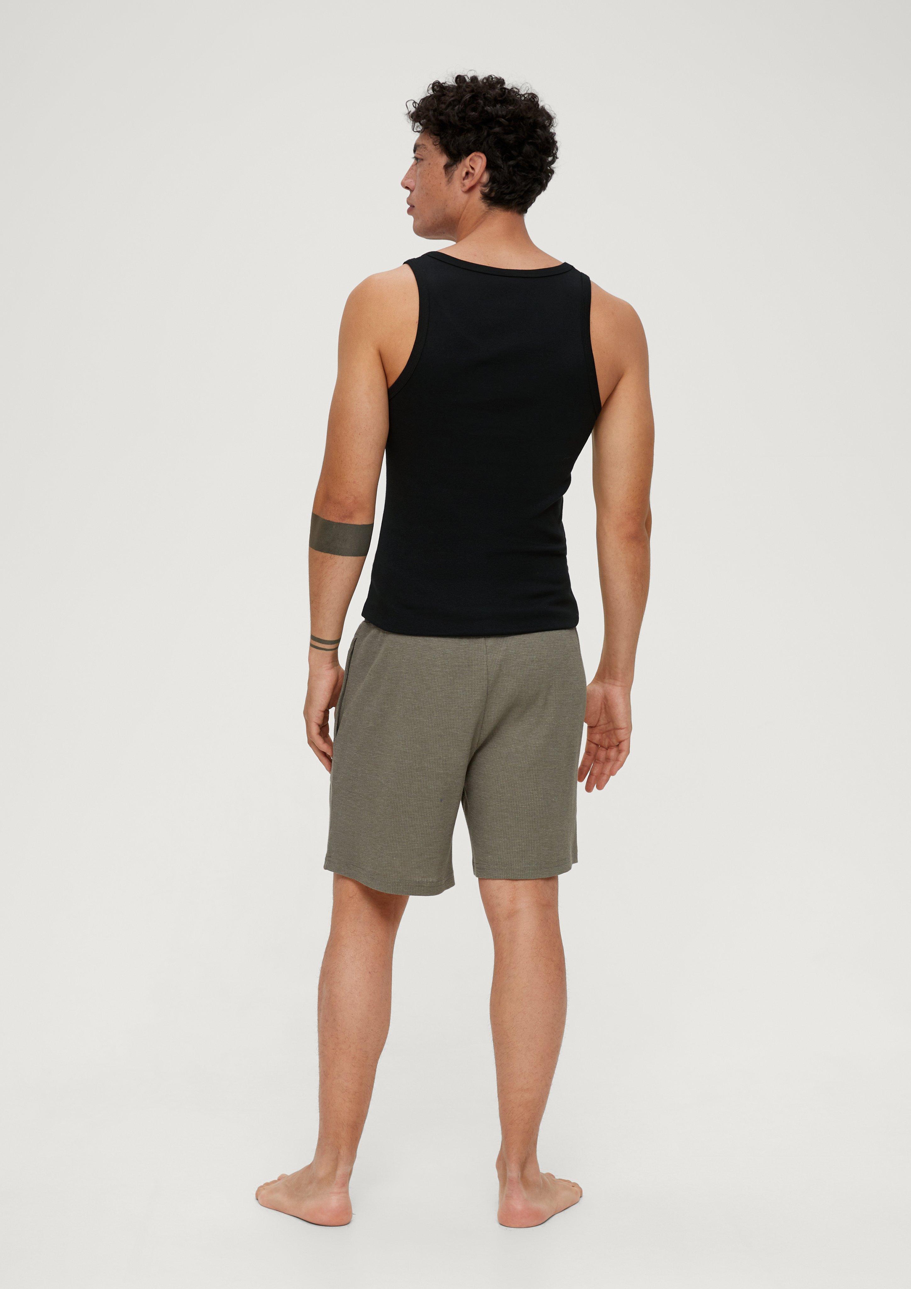 Tanktop mit Rippstruktur  6008404-9999