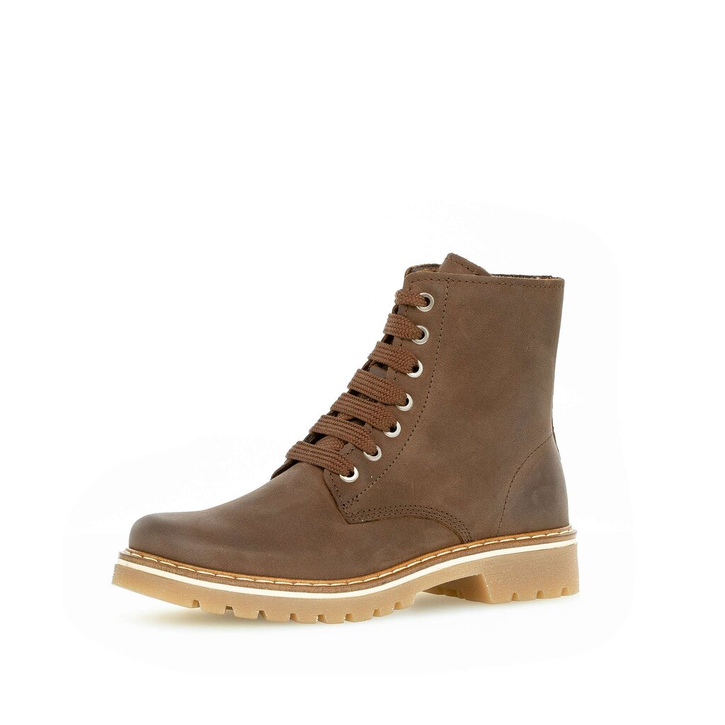 Gabor fashion Schnürstiefelette braun