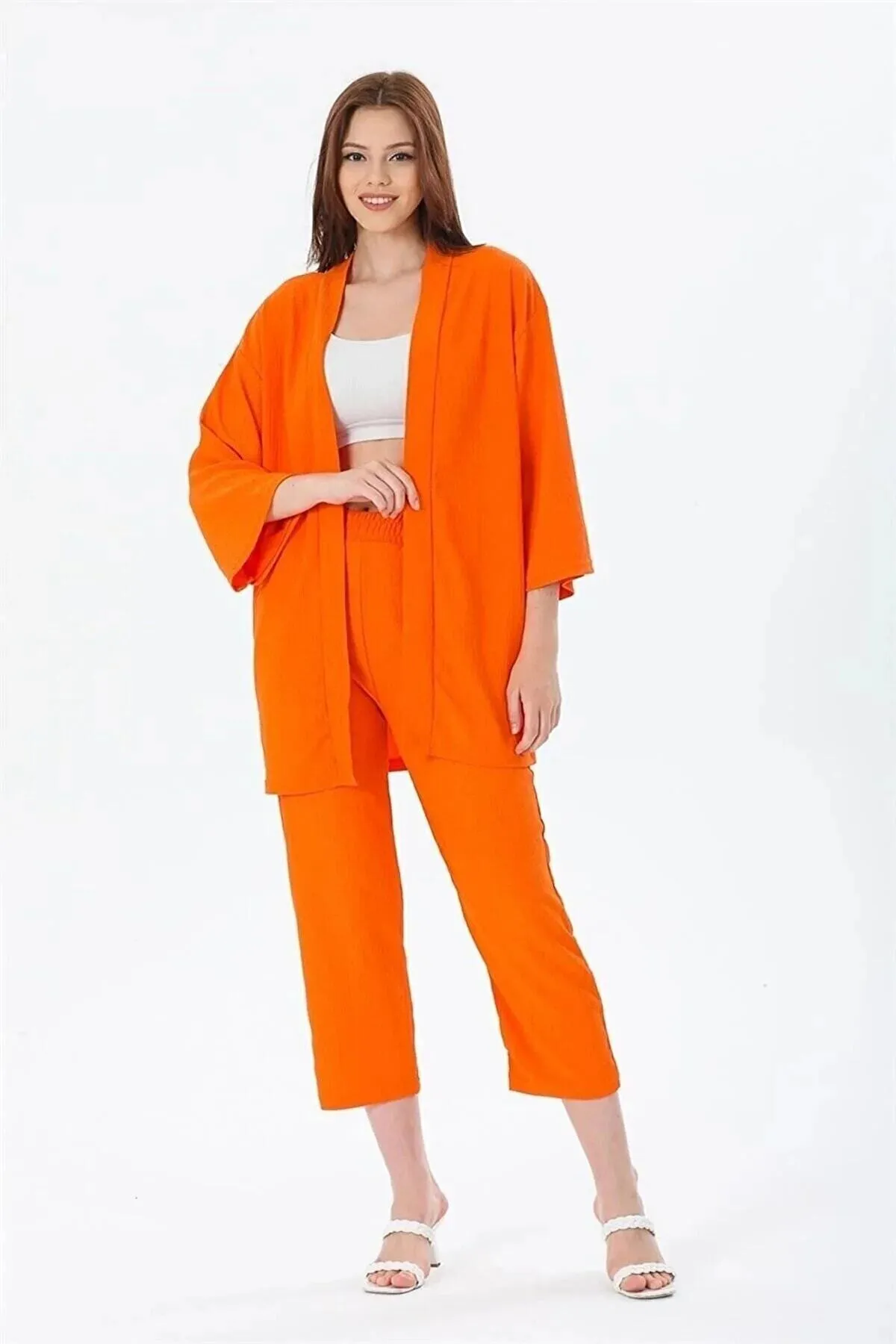 ZF BUTİK  Zweiteiler - Orange - Regular Fit