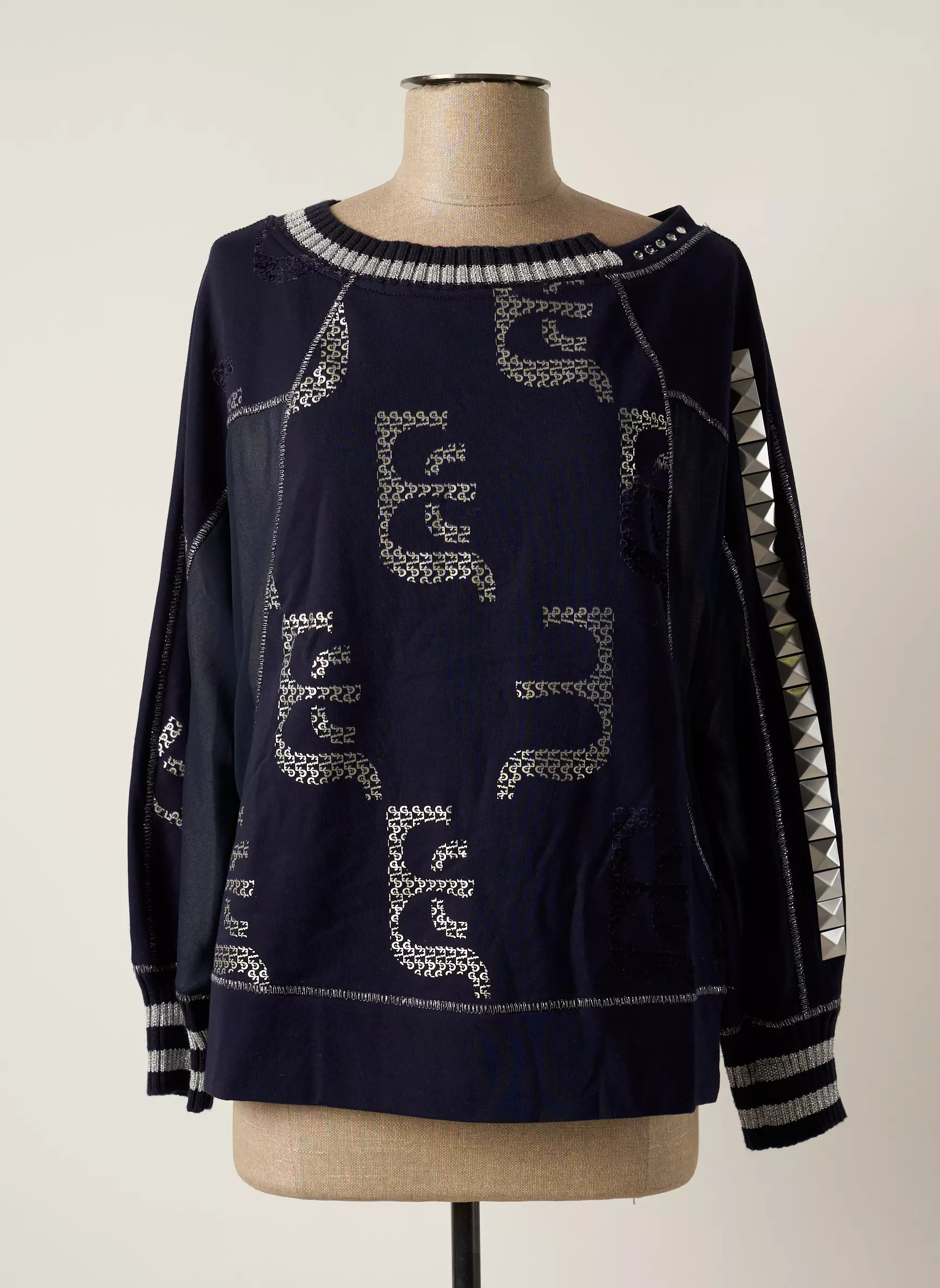Elisa Cavaletti Sweats Femme couleur bleu