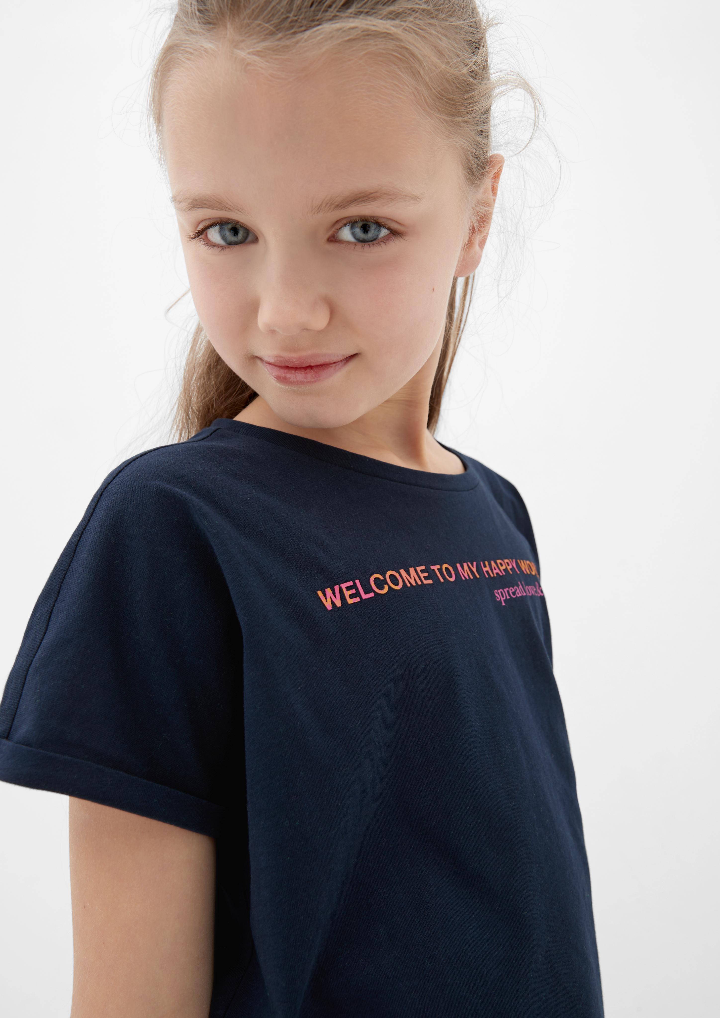 T-Shirt mit Schriftprint  2128031-5952