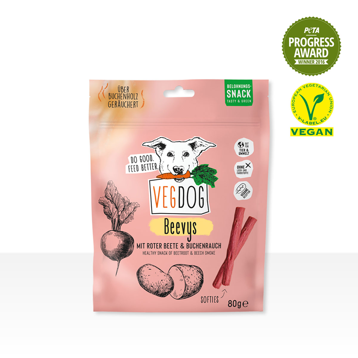 VEGDOG Beevys 80g günstig kaufen bei ZooRoyal