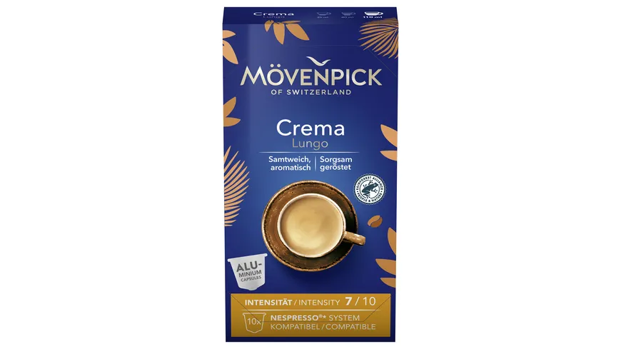 Mövenpick Crema Lungo Alu Kapseln 57 g