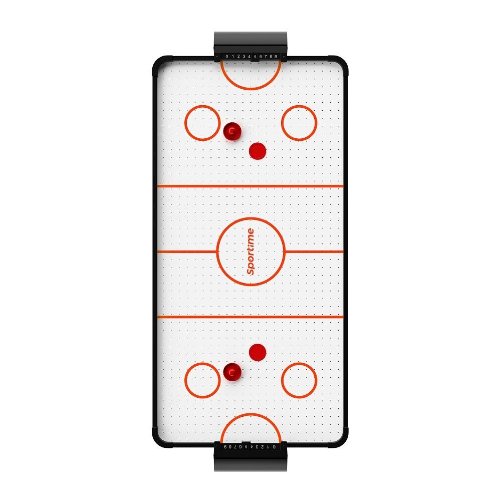 Sportime Air-Hockeytisch Airhockey Attacker 100x48 cm, Kratzfest und pflegeleicht