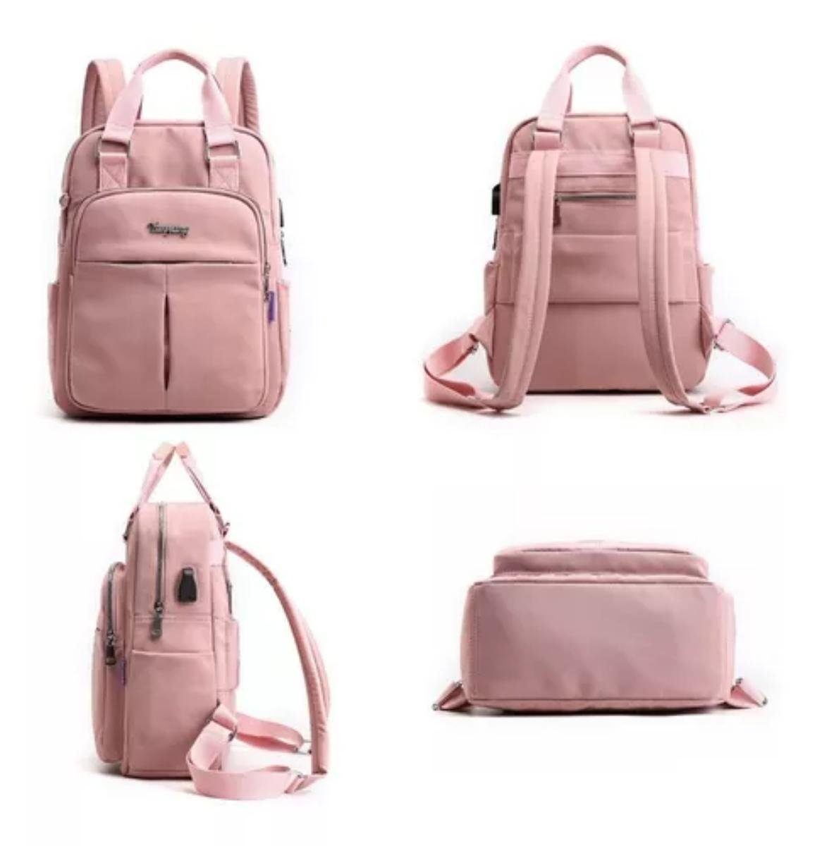 Coonoor Cityrucksack Nylon Wasserdicht Rucksäcke, Arbeitsrucksack externen USB-Anschluss