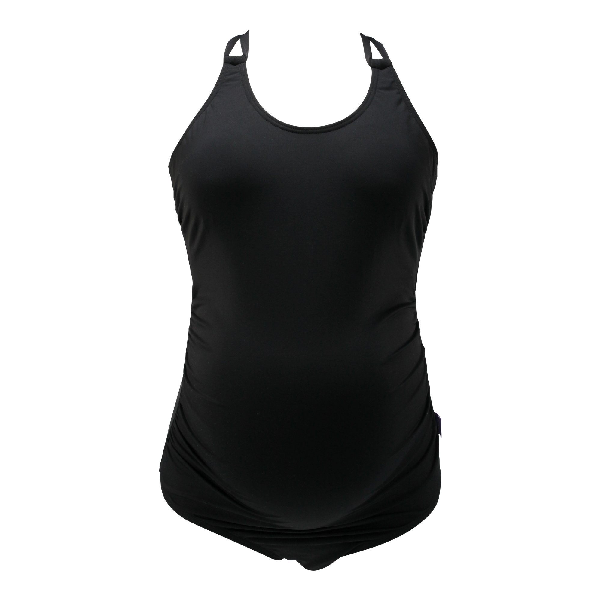 petit amour Umstandsbadeanzug ANYA_black (Packung, 1er) raffinierte Umstandsbademode passend für D/E Körbchen ohne Bügel. Design made in Hamburg. Wächst mit und passt noch weit über die Schwangerschaft hinaus.