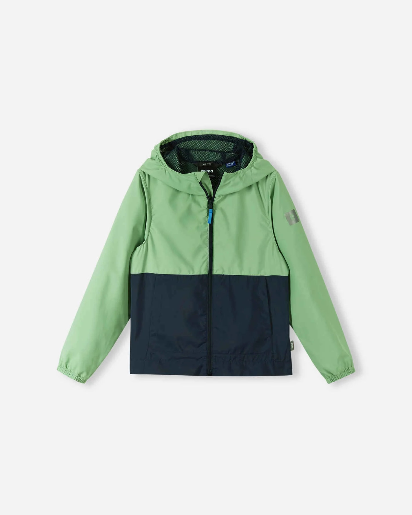 Kinder Windjacke Arvo verstaubar in Jackentasche