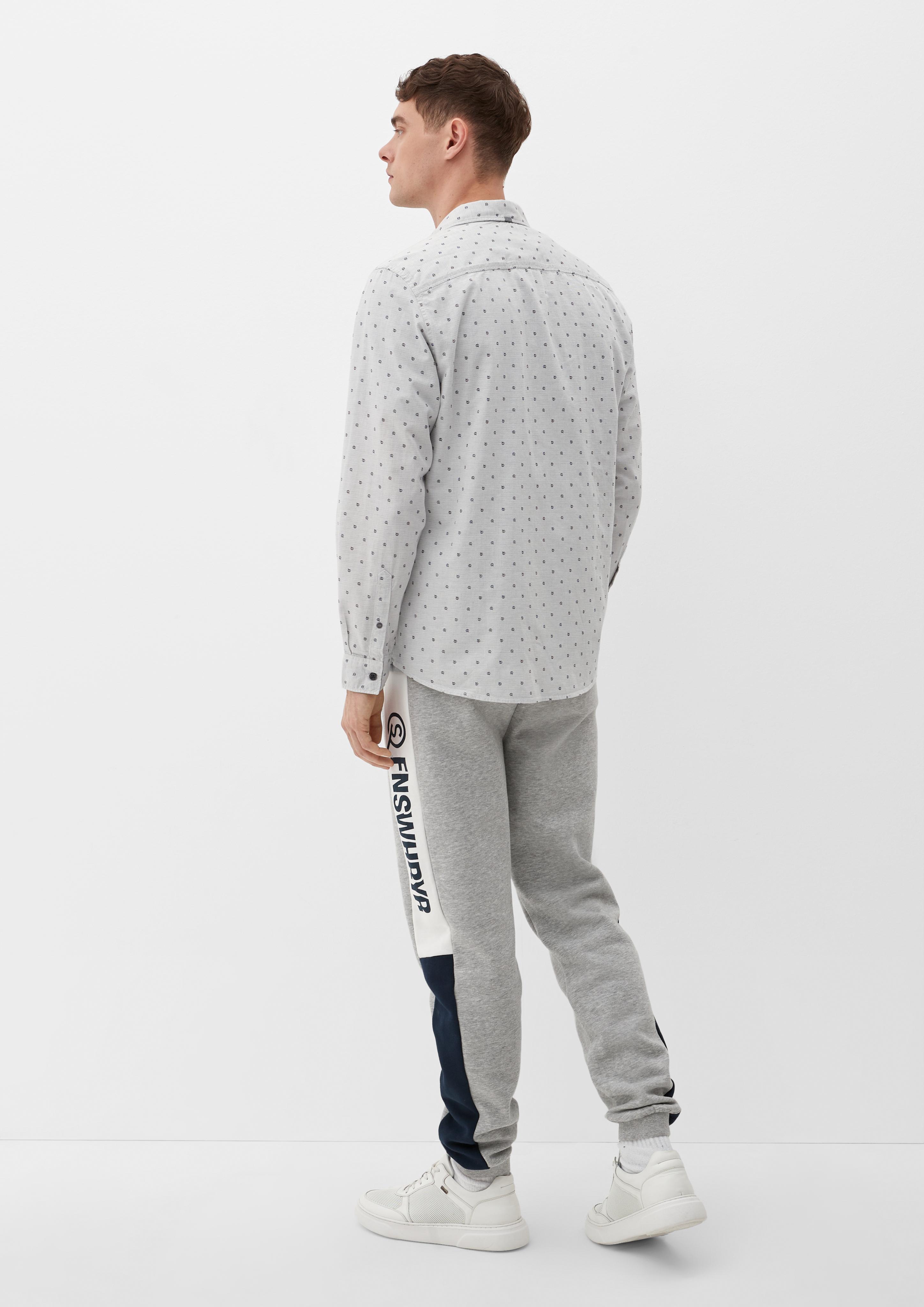 Extra Slim: Hemd mit Allover-Print  2125188-01A0