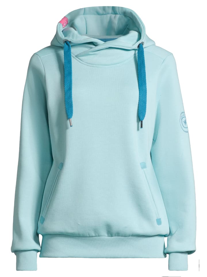 Salzhaut Hoodie SÜNN in Aqua günstig kaufen