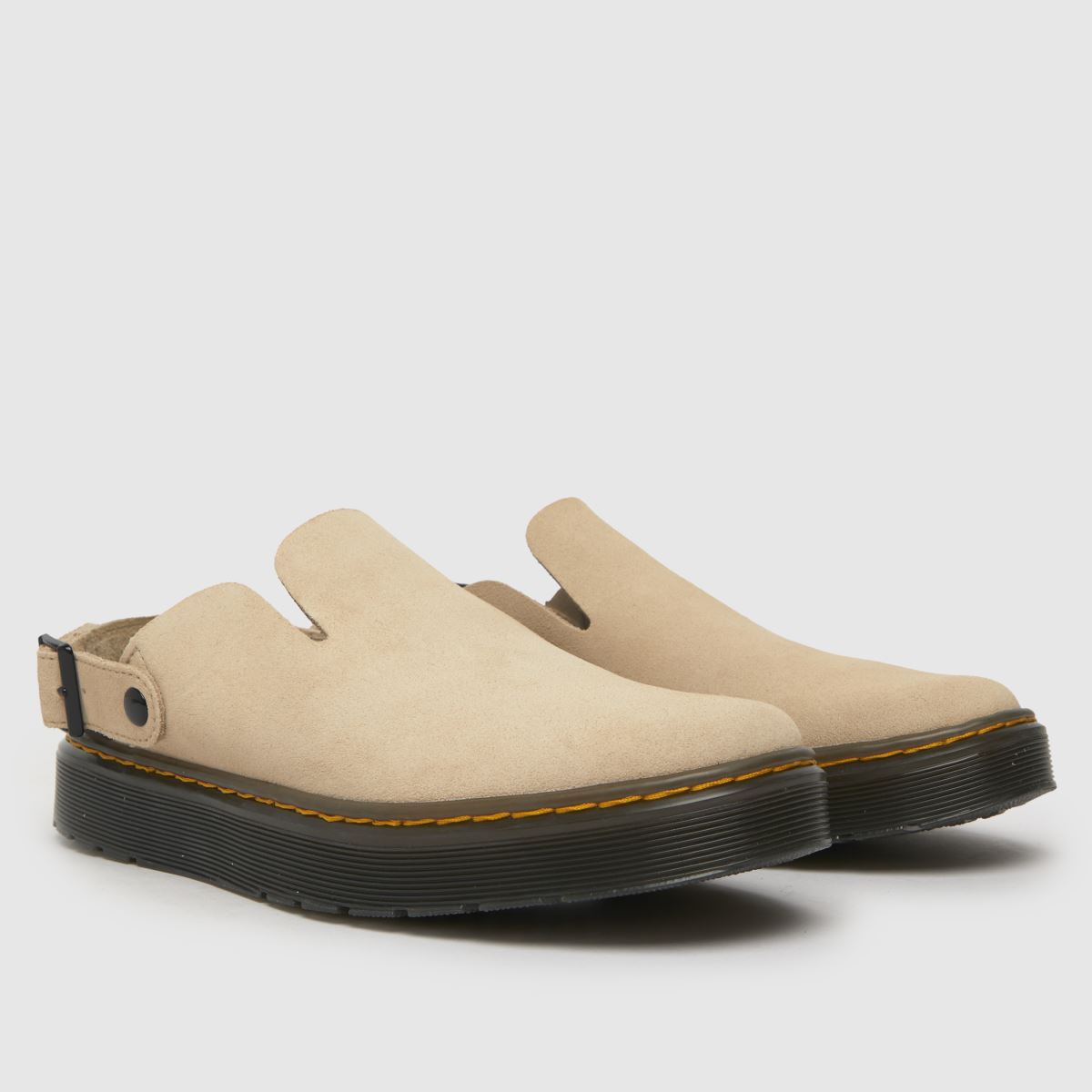 Dr Martens – Carlson – Beige mulesandaler