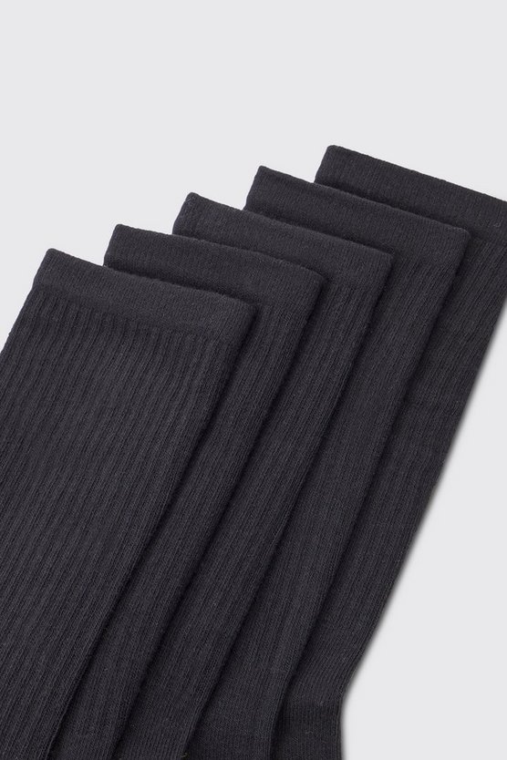 5er-Pack einfache Sport-Socken
