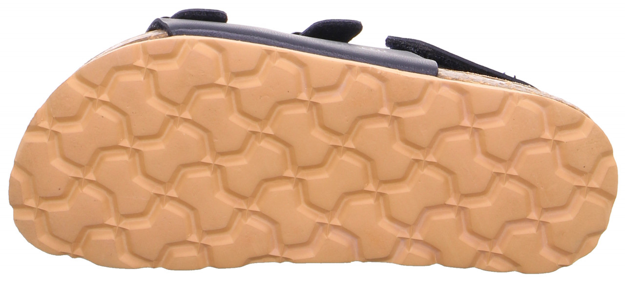 FUSSBETTPANTOFFEL - Blau Sandale mit Schnalle