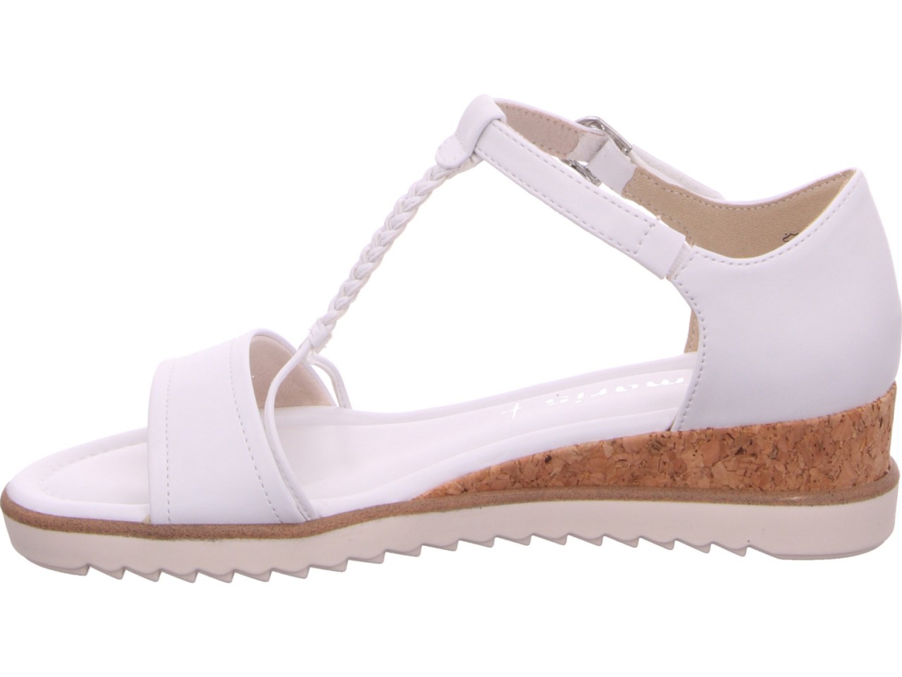 TAMARIS Klassische Sandalen weiss