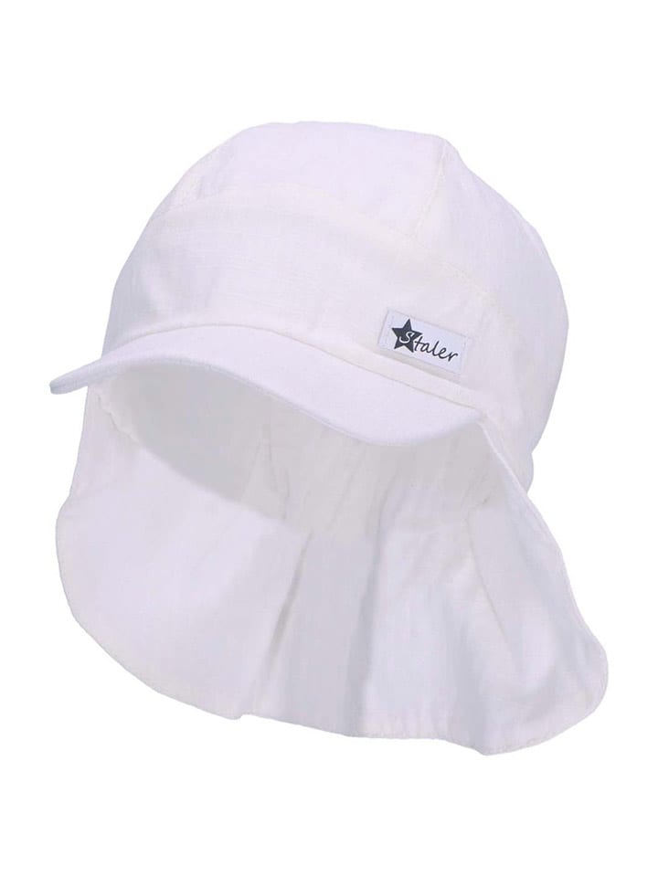 Sterntaler Nackenschutzcap in Weiß günstig kaufen
