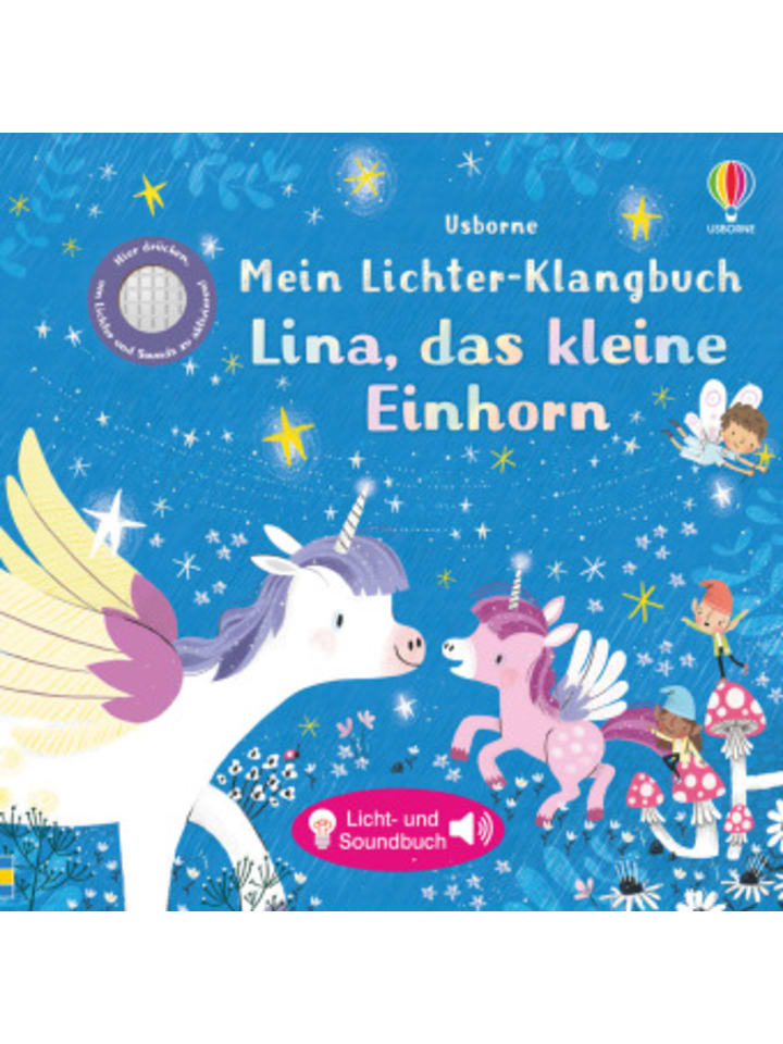 Usborn Buch - Mein Lichter-Klangbuch: Lina, das kleine Einhorn günstig kaufen onesize
