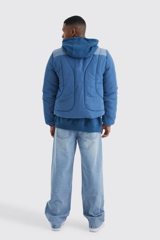 Kastige Steppjacke