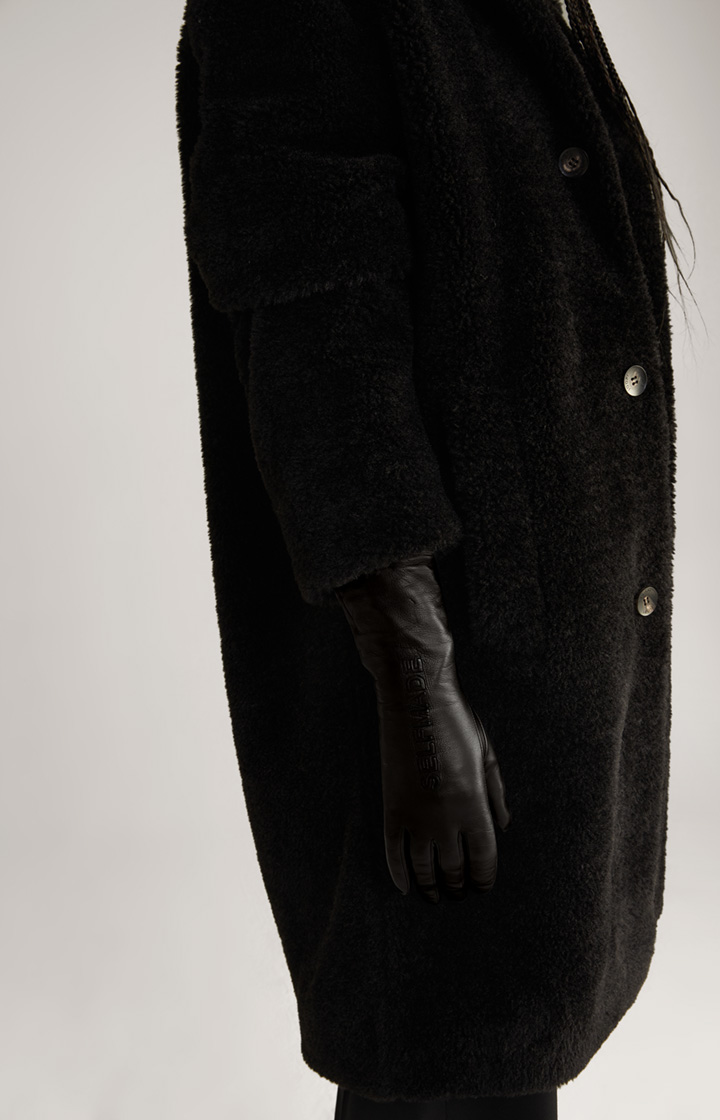 Lederhandschuhe in Schwarz