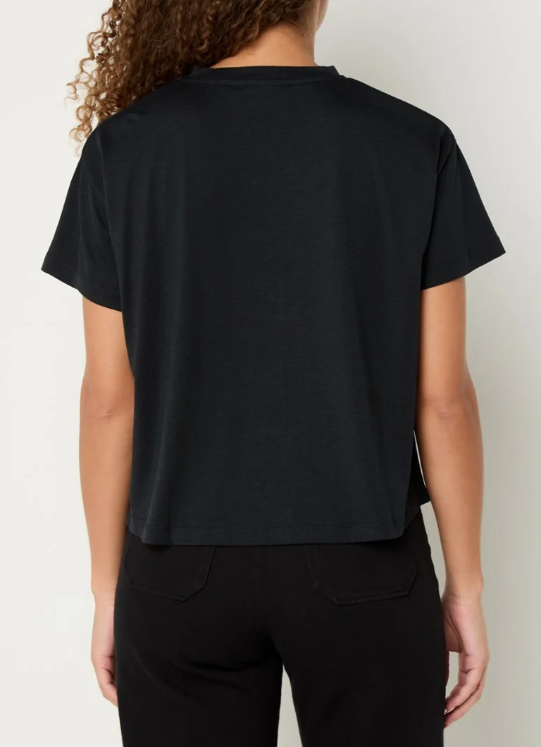 Sessùn Tootwist T-shirt in lyocell blend with cut-out detail