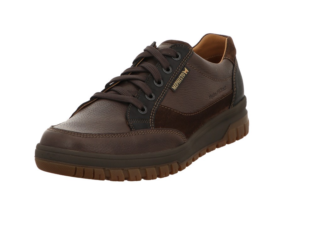 MEPHISTO Komfort Schnürer braun