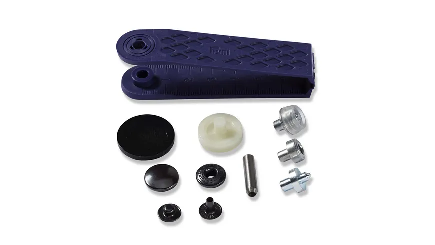 Prym nähfreie Druckknopfe Anorak Messing 15 mm brüniert