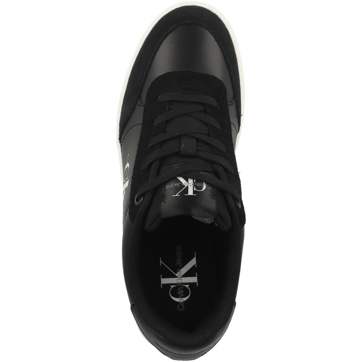 Calvin Klein Classic Cupsole Laceup Su-Lth Sneaker low schwarz