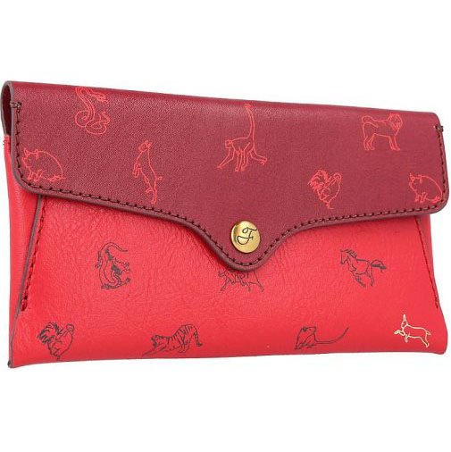 Fossil Heritage Clutch Tasche Leder 17 cm