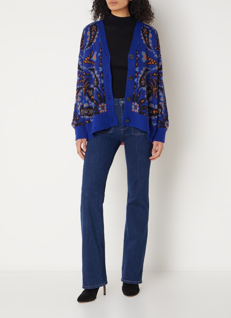 Ζακέτα Rio Toucan Wool Blend Floral από την Farm