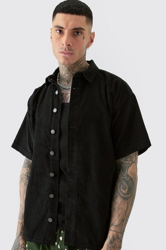 Tall Boxy Fit Cord Shirt