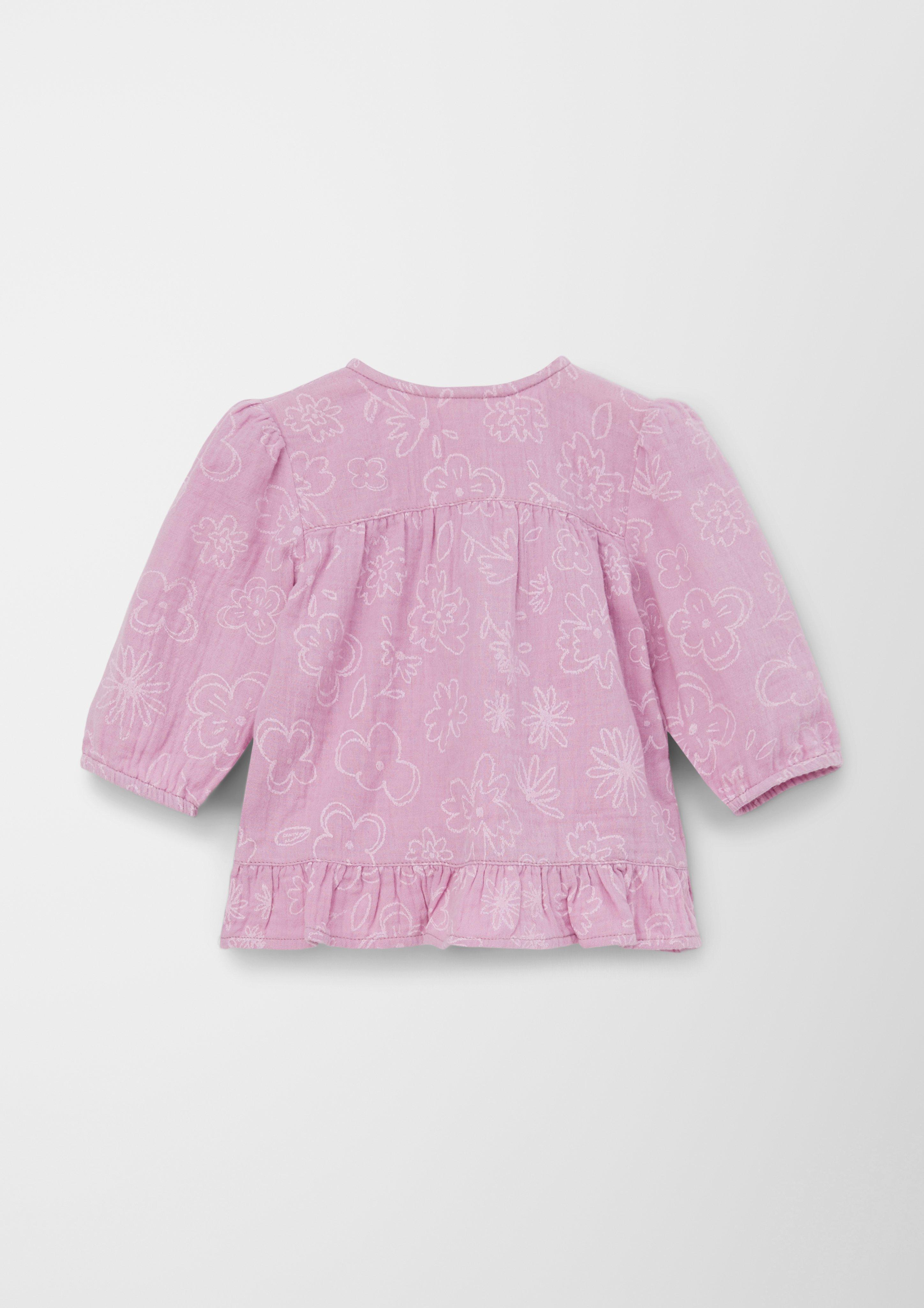 Bluse mit Blumen-Print  2128779-44A6
