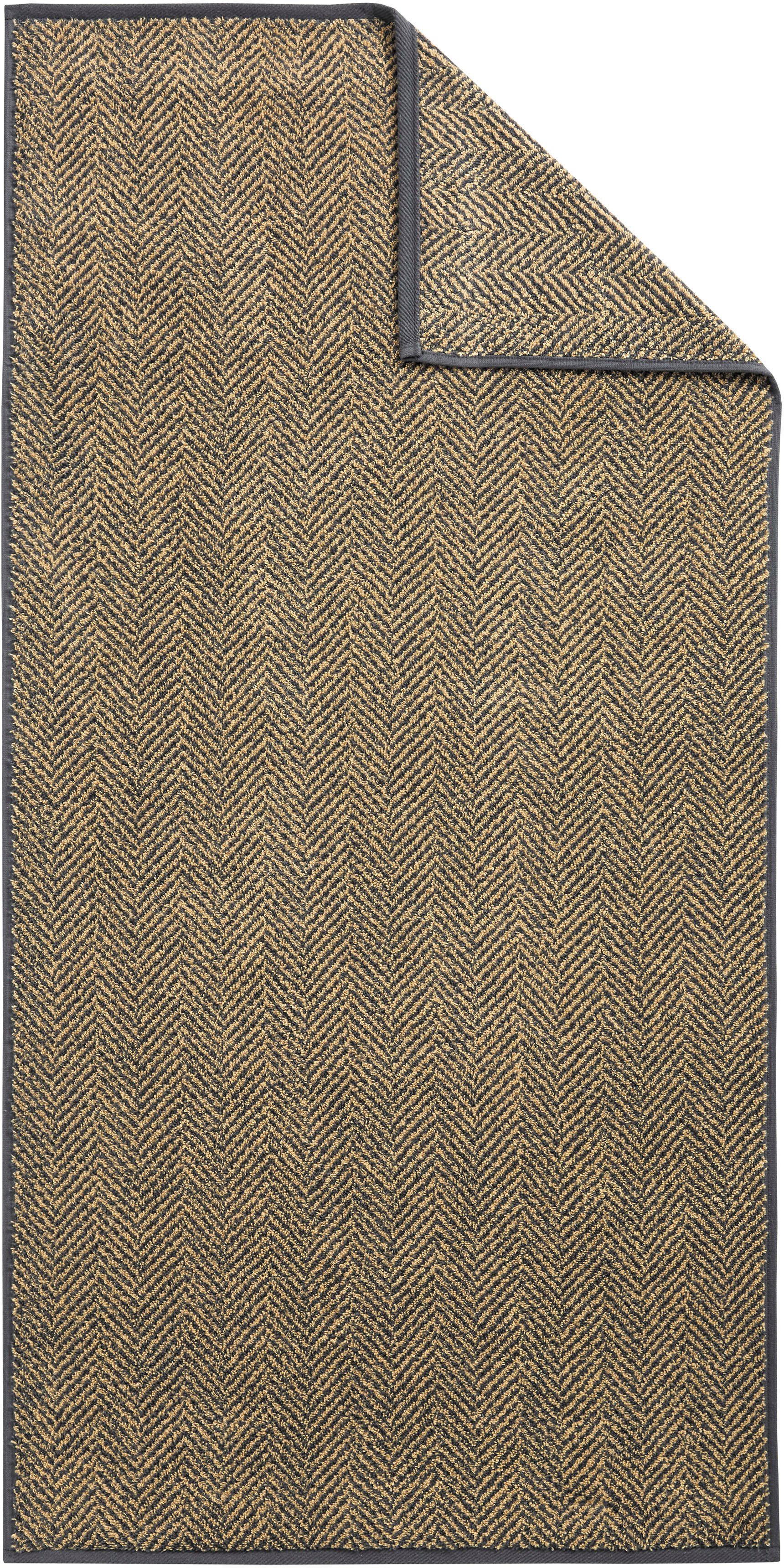 Dyckhoff Handtuch Set Golden Shades Herringbone, Walkfrottier, (Set, 6-tlg)